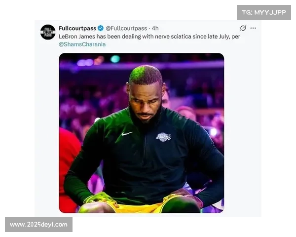 湖人客场对阵爵士,詹姆斯坐骨神经痛出战成疑